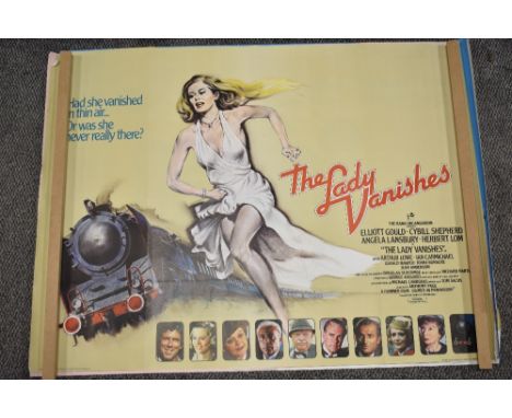 Four genuine vintage movie quad poster including The Lady Vanishes, California Suite, Summer Lovers, Coal Miners Daughter.