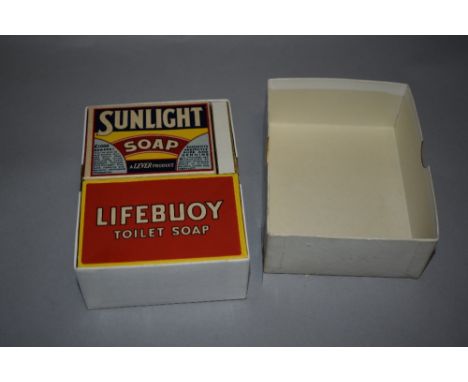 A genuine vintage Sunlight Soap advertising packet with original contents.