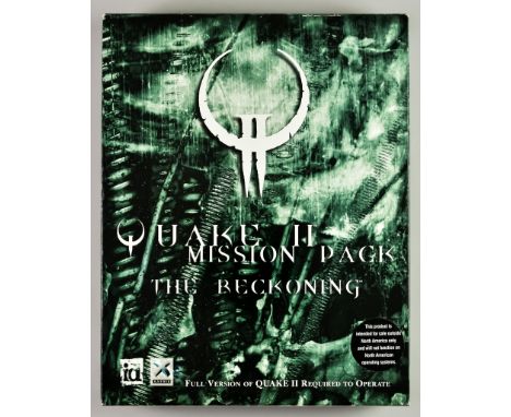 1998 PC CD-ROM - Quake 2 Mission Pack: The Reckoning - English big box, including CD-ROM in case and instruction manual
