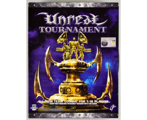 1999 PC CD-ROM &ndash; Unreal Tournament &ndash; English big box, including two CD-ROM's in cases, instruction manual and ins