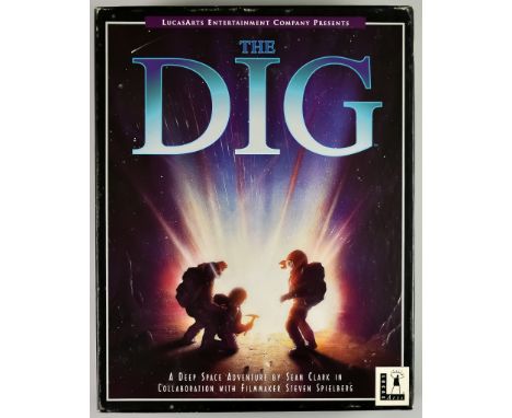 1995 PC CD-ROM &ndash; The Dig &ndash; English big box, including CD-ROM in case, instruction manual and book of the same tit