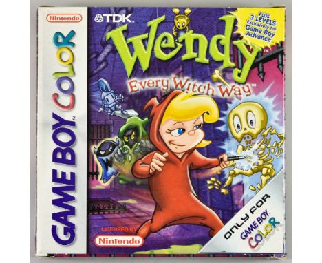 Nintendo Gameboy Colour - Wendy: Every Witch Way, with instruction manual and in original box&nbsp;