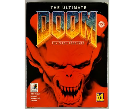 1995 PC CD-ROM &ndash; The Ultimate Doom &ldquo;Thy Flesh Consumed&rdquo; &ndash; English big box, including CD-ROM in case a