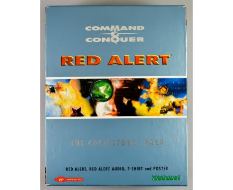 1996 PC CD-ROM - Command and Conquer: Red Alert, The Collectors’ Pack – English big box, including CD-ROM of game, CD-ROM of 