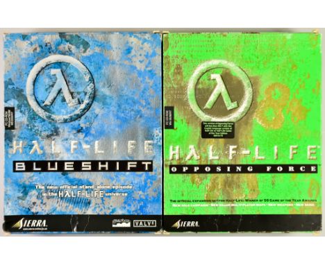 PC CD-ROM&rsquo;s &ndash; &ldquo;Half-Life Blueshift&rdquo;, 2001 English big box, complete with instruction manual and CD-RO