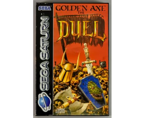 Sega Saturn &ndash; &ldquo;Golden Axe: The Duel&rdquo;, in original box with instruction manual