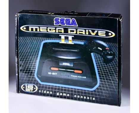 1990&rsquo;s Sega &ndash; Mega Drive II &ndash; European Version, with two controllers, instruction manual, leads and in orig