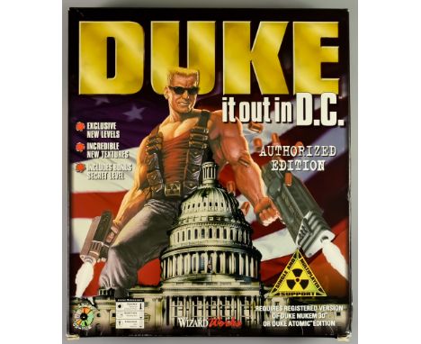 1997 PC CD-ROM &ndash; Duke it out in D.C. &ndash; English big box, including CD-ROM in case and instruction manual 

