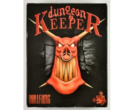 1997 PC CD-ROM&nbsp;- Dungeon Keeper - English big box, including CD-ROM in case and instruction manual 
