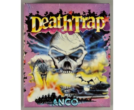 1990 Atari ST&nbsp;- Death Trap - English box, including disk and instruction manual
