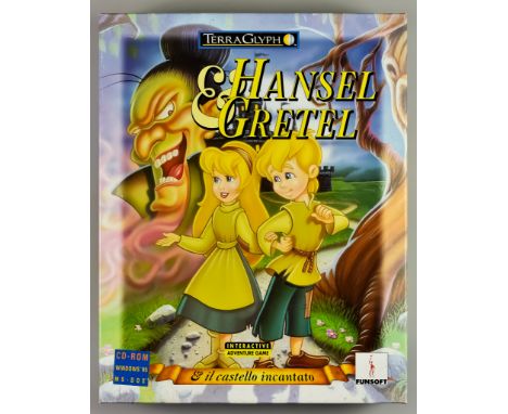 1995 PC CD-ROM - Hansel and Gretel &amp; Il Castello Incantato - Italian big box, including CD-ROM in case, instruction manua