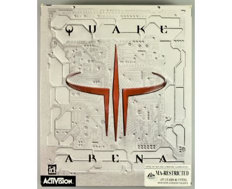 1999 PC CD-ROM &ndash; Quake 3 Arena &ndash; English big box, including CD-ROM in case and manual 


