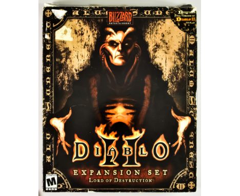 2001 PC CD-ROM&nbsp;- Diablo 2: Lord of Destruction Expansion Set - English big box, including two copies of the expansion se