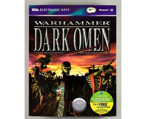 1998 PC CD-ROM&nbsp;- Warhammer: Dark Omen - English big box, including CD-ROM in case, instruction manual and inserts 


