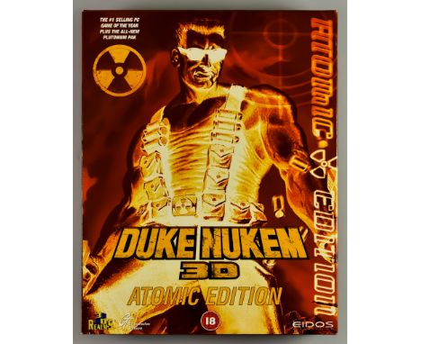 1996 PC CD-ROM - Duke Nukem 3D: Atomic Edition - English big box, including CD-ROM in case, instruction manual and Eidos inse