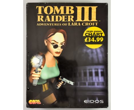 1998 PC CD-ROM - Tomb Raider 3: Adventures of Lara Croft - English big box, in original packaging and sealed
