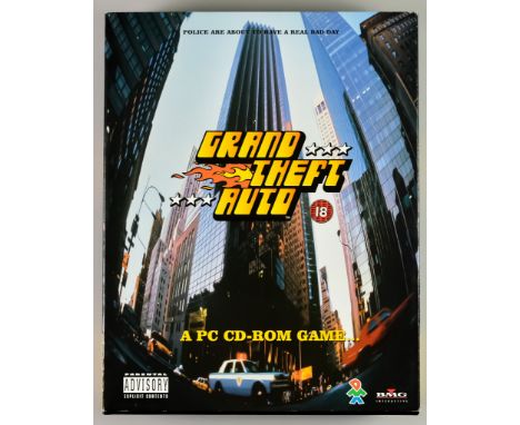 1997 PC CD-ROM &ndash; Grand Theft Auto &ndash; English big box, including CD-ROM and maps of both Liberty City and Vice City