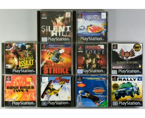 Sony PlayStation Twenty Games - "Wipeout", CTR: Crash Team Racing", "Tenchu 2", "Aztec", "Beyblade" and 15 others, various, a