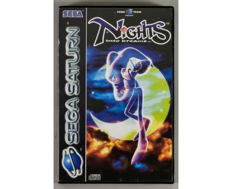Sega Saturn &ndash; &ldquo;Nights: Into Dreams&rdquo;, in original box with instruction manual