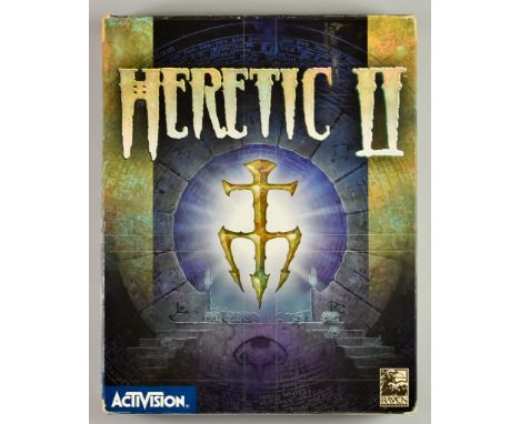 1998 PC CD-ROM&nbsp;- Heretic 2 - English big box, including CD-ROM in case and instruction manual


