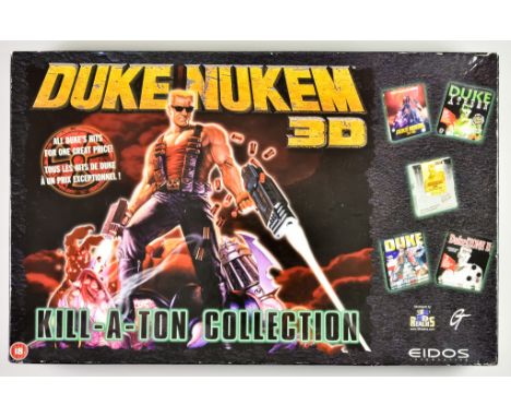 1997 PC CD-ROM - Duke Nukem 3D Kill-A-Ton Collection - English big box, including two CD-ROM’s in cases and two manuals   