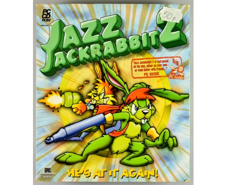 1998 PC CD-ROM – Jazz Jackrabbit 2 – English big box, including CD-ROM in case and instruction manual  