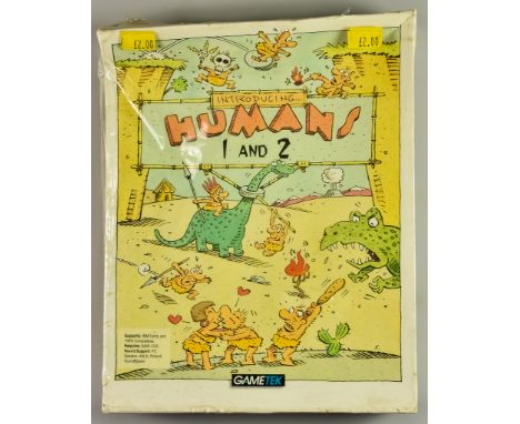 1992 PC CD-ROM - Humans - English big box, in original packaging and sealed
