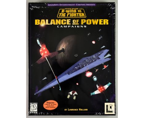 1997 PC CD-ROM &ndash; Star Wars X-Wing vs. Tie Fighter Balance of Power Campaigns &ndash; English big box, in original packa