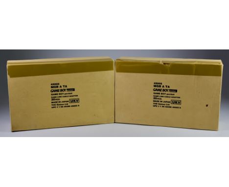37 x Official Nintendo Game Link Cable Adaptors MGB-004, all in original boxes