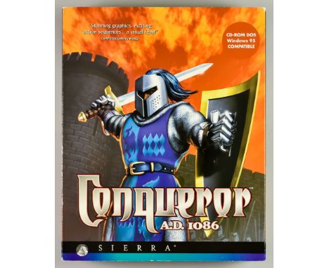 1995 PC CD-ROM&nbsp;- Conqueror A.D. 1086 - English big box, including CD-ROM in case, instruction manual and command key ins