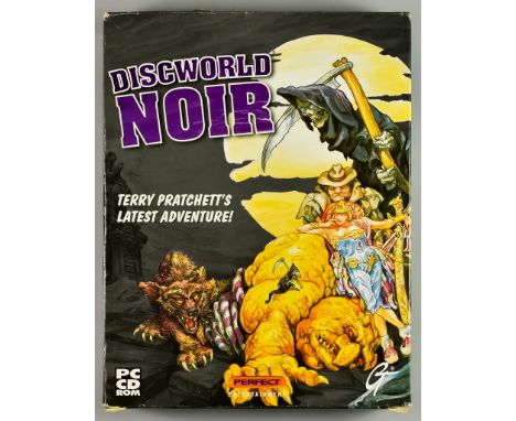 1999 PC CD-ROM - Discworld Noir - English big box, including three CD-ROM&rsquo;s in case and instruction manual 
