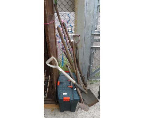 VARIOUS TOOLS AND TOOL BOX