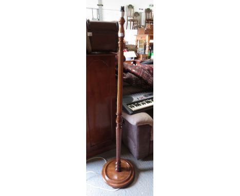 A MAHOGANY STANDARD LAMP ## pat tested ##