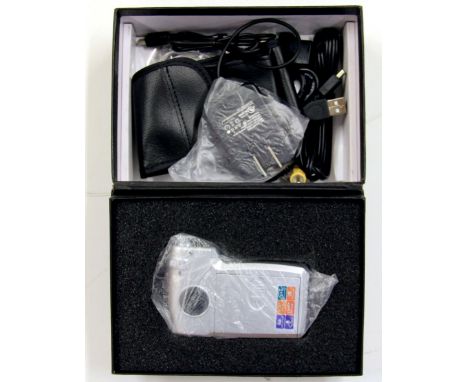 Boxed Sharpixels digital video camera SP-5160HD. Please note this is a credit card reclaim item sold as seen and without rese