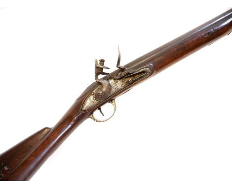 Sold at Auction: AN ENGLISH FLINTLOCK BLUNDERBUSS Bedford, early