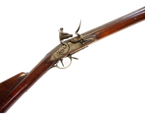 Ketland and Co. .750 private purchase or officers flintlock musket, of short land type, 42 inch barrel numbered 12, single li