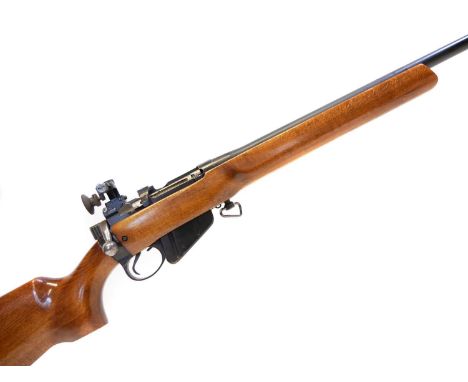 Lee Enfield Fazakerley bolt action 7.62mm target rifle, 27inch barrel, action dated 6/50 serial number 211589, fitted with Pa