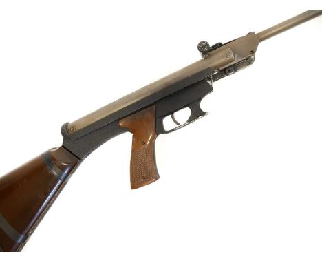 ASI Gamo Paratrooper .22 air rifle, 17.5 inch barrel, serial number 789953.No licence required to buy this item, purchaser mu