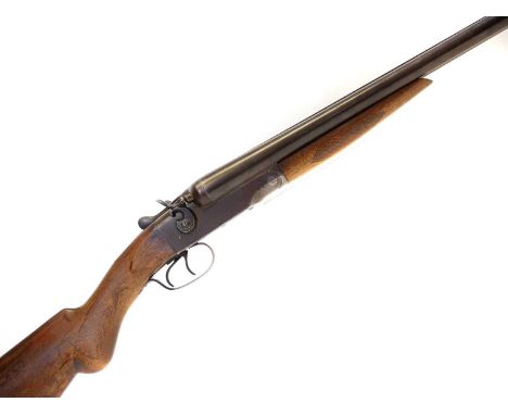 Stevens Model 235 12 bore hammer gun, 30 inch barrels choked full and 3/4, serial number A12827.UK RFD OR SHOTGUN LICENCE REQ