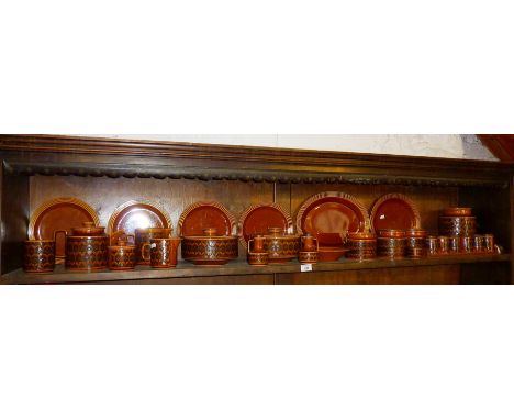 Large quantity retro Hornsea Heirloom tableware, inc. scarce spice rack