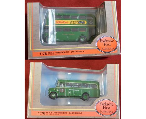 Gilbow First Editions. Buses x2. Scale 1:76. Guy GS Special British Railways 30513. AEC 2RT2 class bus. London Transport 3430