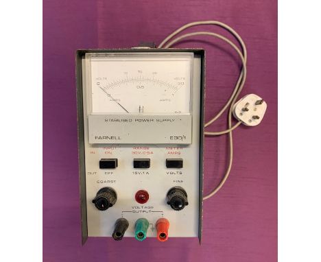 Power Supply. A Farnell E30/1 laboratory power supply in good used condition. Sold as seen.