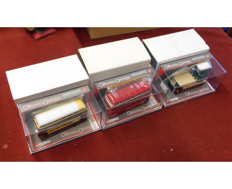 Corgi. Buses (x3). The Original Omnibus Company. Scale 1:76. 42301 Bristol Tower Wagon Maidstone. 41101 Leyland PD2 Mancheste