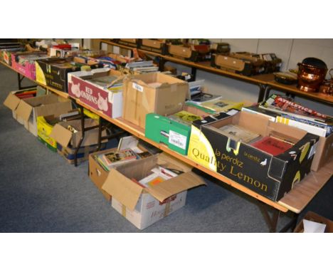 Nineteen boxes of auction and dealer art catalogues, including: Oriental art, three boxes; Modern British Art, four boxes; Wa