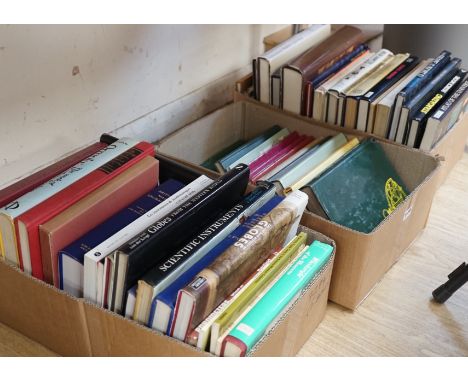 ° ° A selection of books on globes and scientific instruments to include; Decker, Elly and Van Der Krogt, Peter, Globes From 