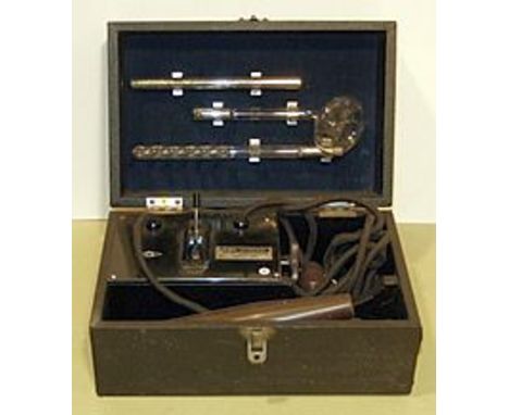 'B.E.L'.  8597. HIGH FREQUENCY APPARATUS, alternating current up to 250 volts. Voltage selection switch and 'intensity' rotar