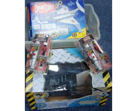 ROBOT WARS 'SIR KILLALOT' RADIO CONTROLLED VEHICLE, boxed,  CAPTAIN SCARLETT  'Angel Interceptor' boxed, Walkers 'Star Wars T