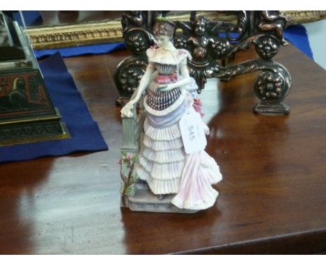 A Royal Worcester porcelain "Louisa" figurine, circa 1961, modelled by Ruth Van Ruyckevelt, number 329 of an edition of 500, 