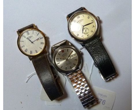 An Omega F300HZ Chronometer gentleman's Wristwatch, stainless steel, on flexible stainless steel Speidel bracelet, together w