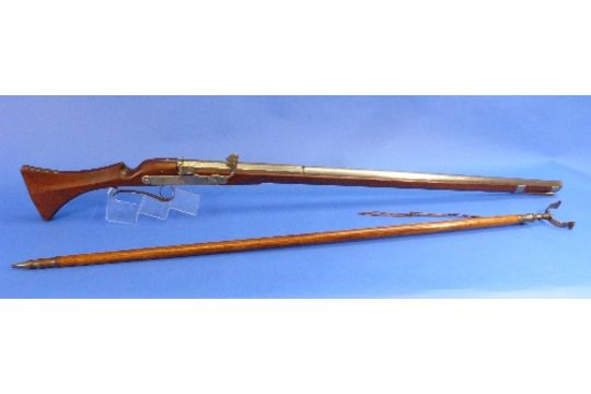 A Replica 17th Century English Civil War Matchlock Musket Arquebus By Anthony C Gibbons With